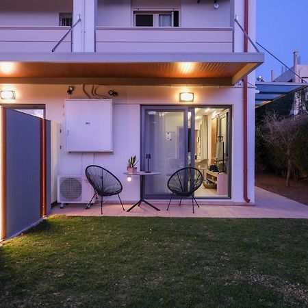 Glaros Casa Verde - Cozy flat with Garden near Beach Kato Daratso Exterior foto