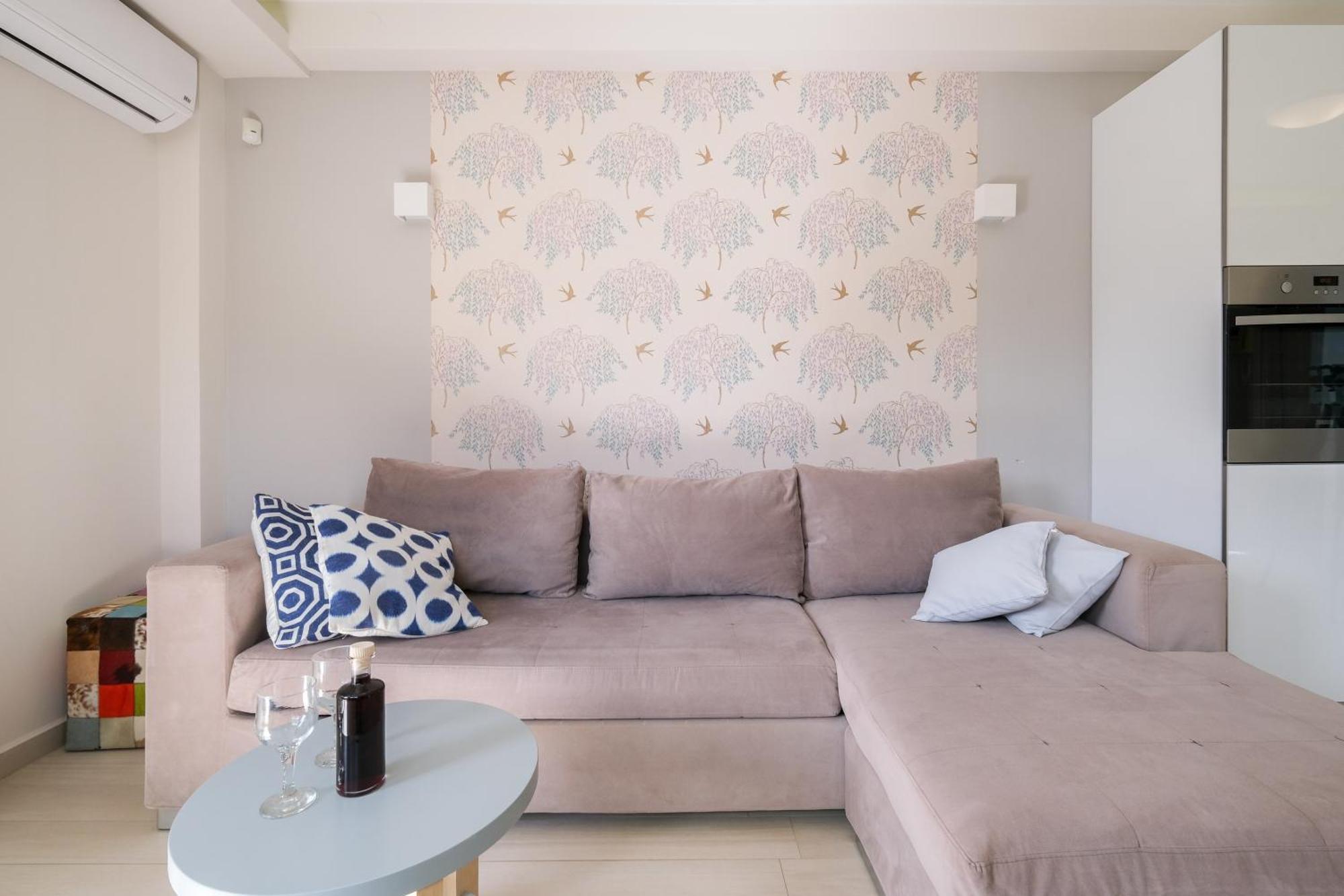 Glaros Casa Verde - Cozy flat with Garden near Beach Kato Daratso Exterior foto